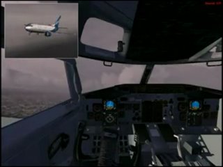 aeroflot nord boeing-737-500 plane crash in perm on september 14, 2008. full simulation.