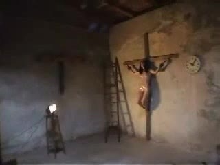 crucified in a dungeon