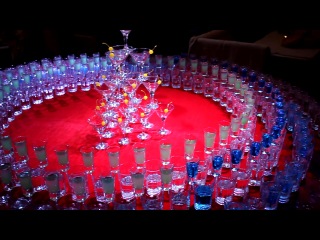 already 300 glasses, not without a miss for something how beautiful