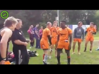 holland rugby team handshake