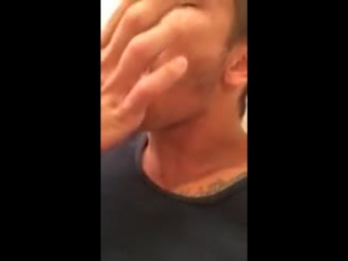 michael hoffman eats his cum