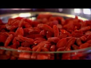 goji berries in the tv show live healthy. berries for weight loss and longevity