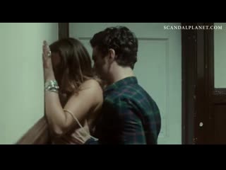 stella maeve (stella maeve) naked breast sex in the movie restless (2014, usa)