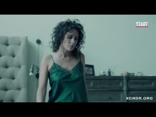 olga sutulova naked breasts in the tv series kept women (2020, russia)